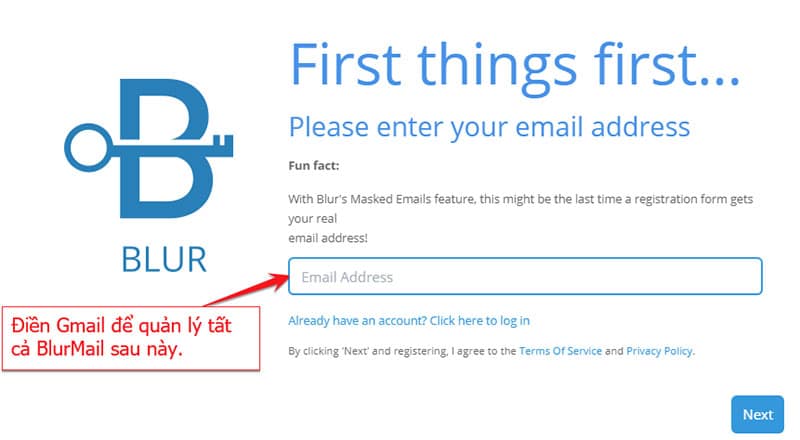 Blur Mail