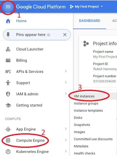 Cài đặt Học VPS Script trên Google Cloud Platform