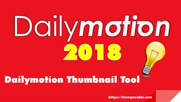 dailymotion thumbnail tool