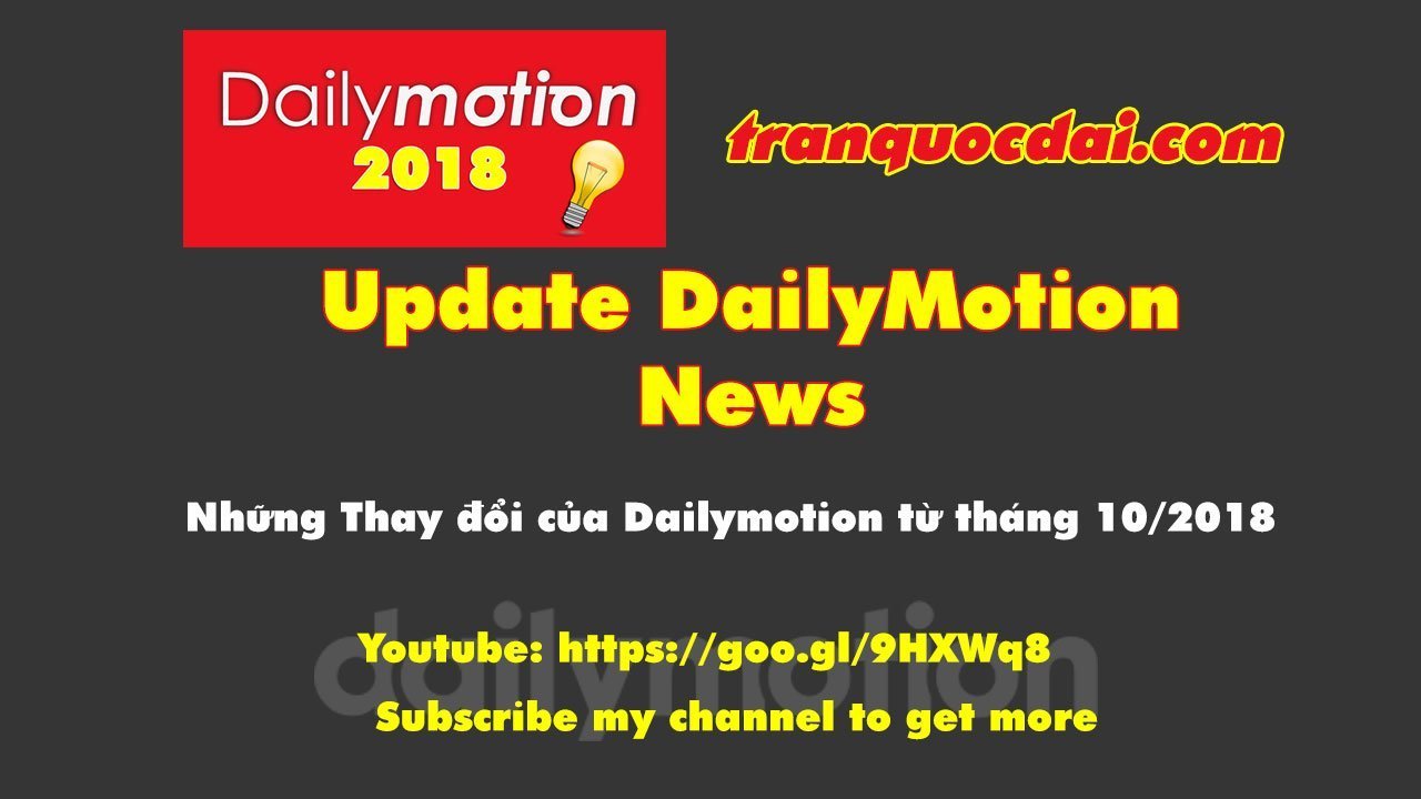 dailymotion update