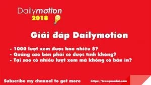 giải đáp thắc mắt Dailymotion