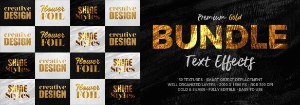 3D Extra Light Text Effects Vol.8