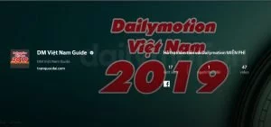 Kênh Dailymotion xác thực