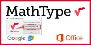 mathtype Soạn công thức, tạo ký hiệu toán học