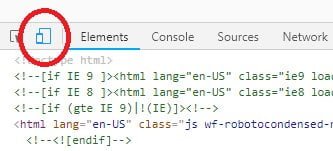 responsive test