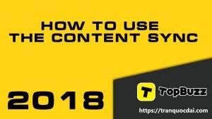 How to use the Content Sync